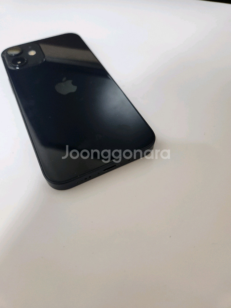 아이폰12미니 무잔상 아주깨끗 128기가 블랙--4