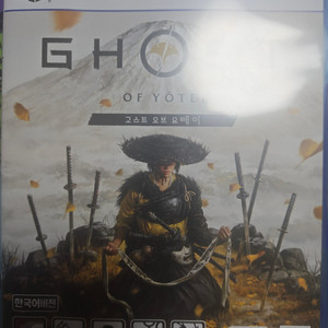 PS5 고스트 오브 요테이(초회코드O)