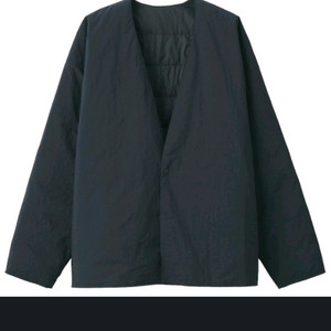 2벌 일괄) 무인양품 무지라보 Labo 포켓터블 양면 경량 구스 다운 가디건