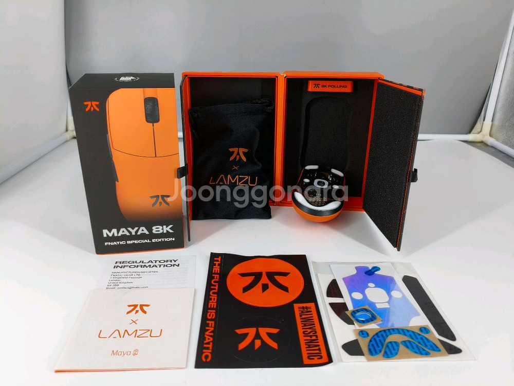 [한정판 마우스] 프나틱 람주 마야 8K 무선 게이밍 마우스--4