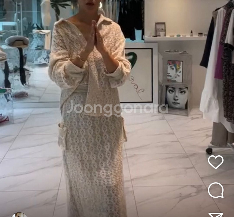 씨호린 레이스 투피스--3