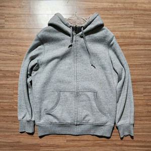 유니클로 기모 후드집업 L