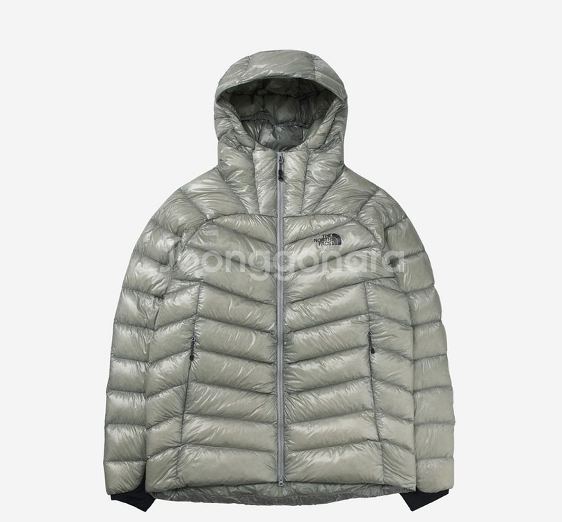 [L] 노스페이스 써밋 마테호른 다운 자켓 경량패딩 그--0