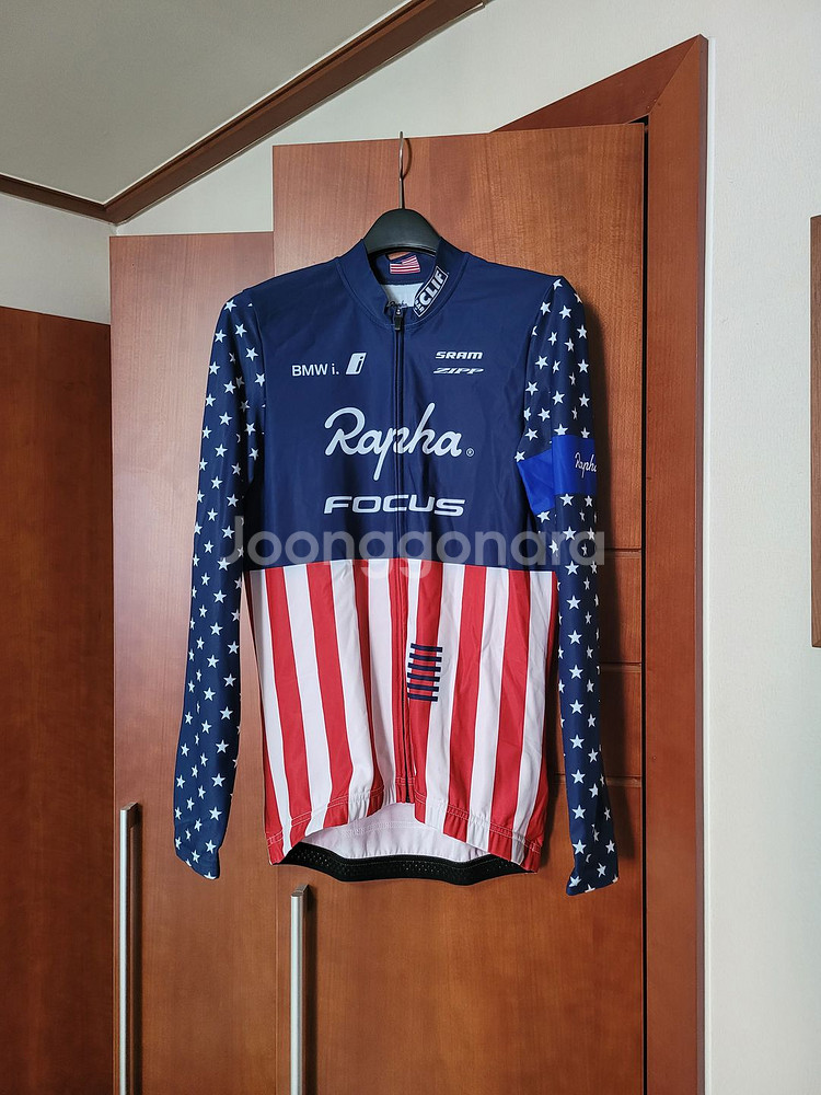 라파 프로팀 긴팔 크로스 에어로 져지 US 챔프 M, L--0