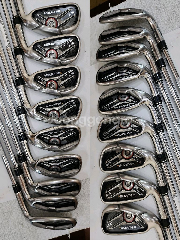 45만 테일러메이드 버너 경량스틸 아이언 남성용 중고골프채2--4