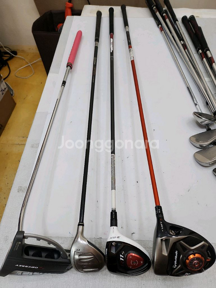 45만 테일러메이드 버너 경량스틸 아이언 남성용 중고골프채2--6