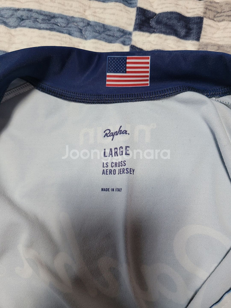 라파 프로팀 긴팔 크로스 에어로 져지 US 챔프 M, L--7