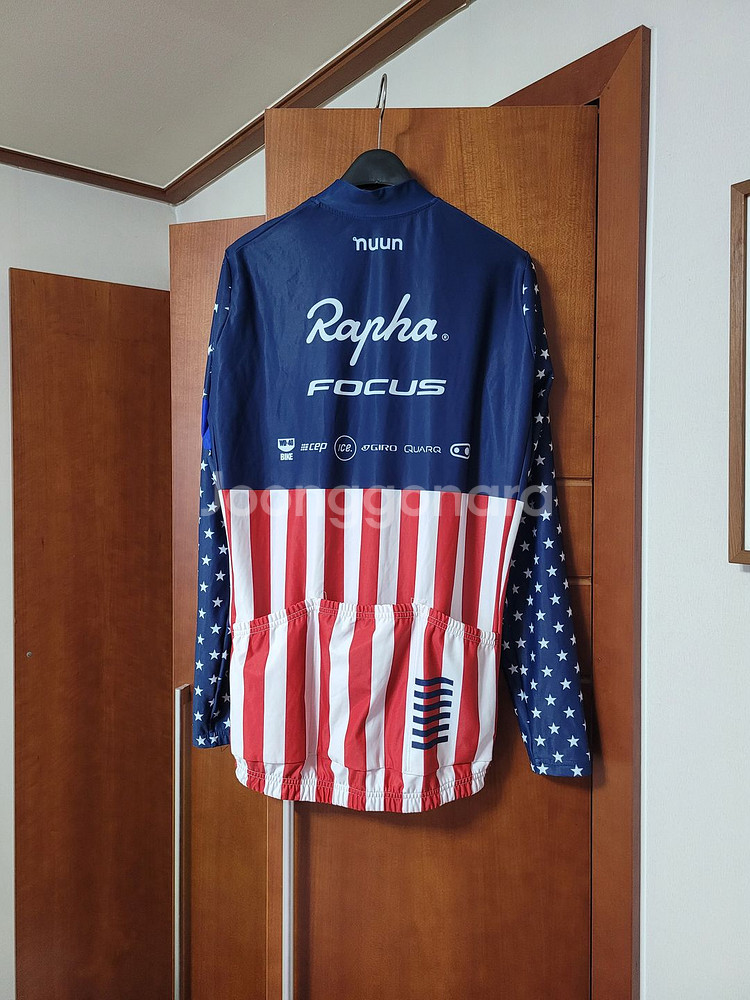 라파 프로팀 긴팔 크로스 에어로 져지 US 챔프 M, L--6