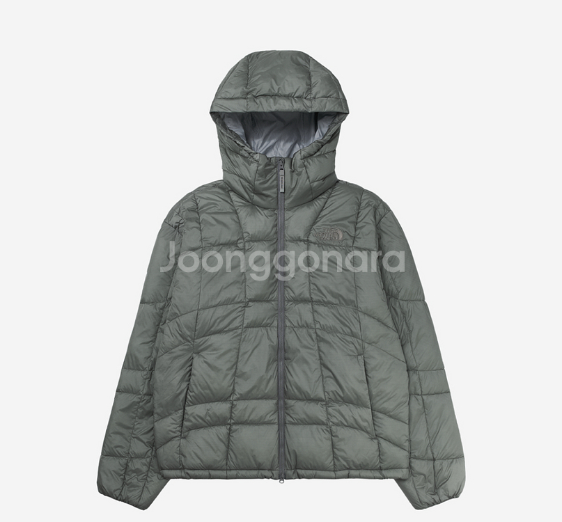 [XL] 노스페이스 웨이브 LT 온 자켓 경량패딩 그레--0