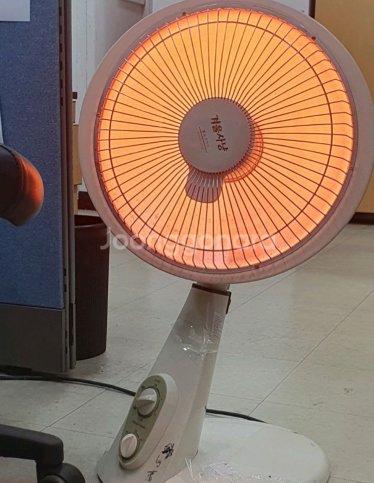 전기 스토브 선풍기형(회전, 강약,타임어 기능)--0