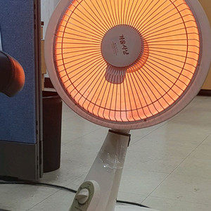 전기 스토브 선풍기형(회전, 강약,타임어 기능)