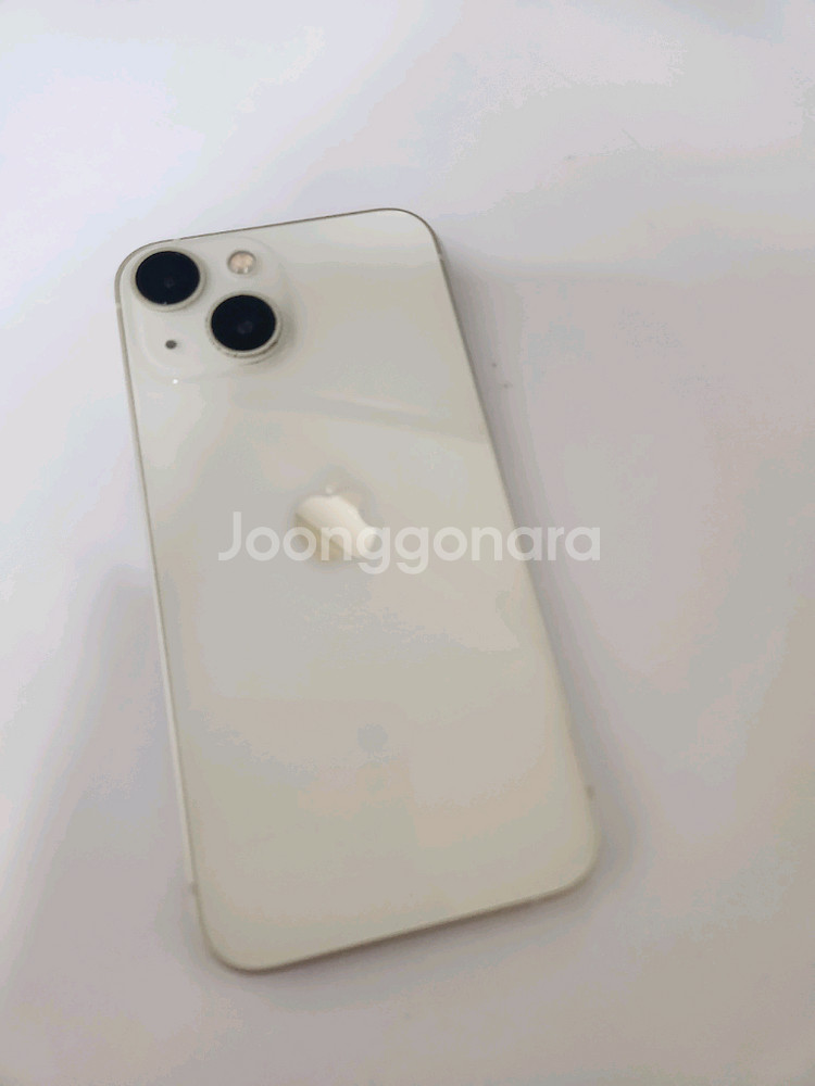 아이폰13미니 무잔상 배터리84% 128기가 스타라이트--0