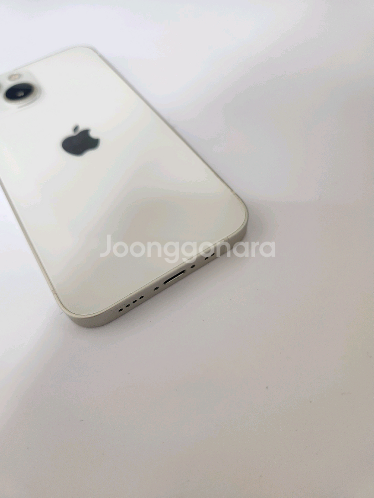 아이폰13미니 무잔상 배터리84% 128기가 스타라이트--3