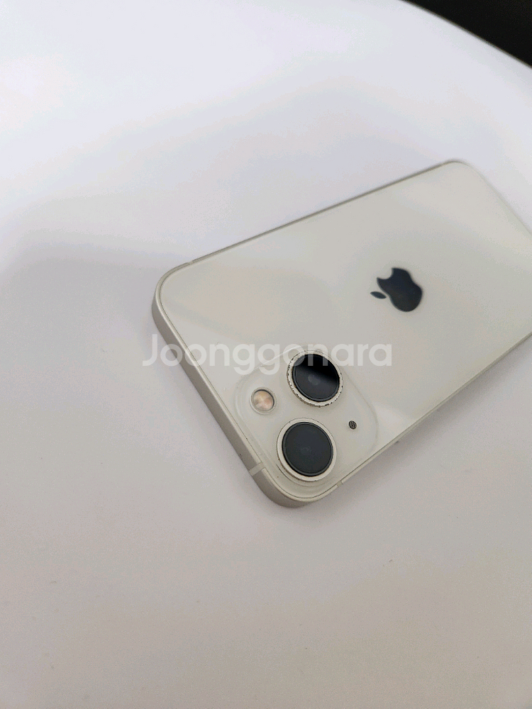 아이폰13미니 무잔상 배터리84% 128기가 스타라이트--2