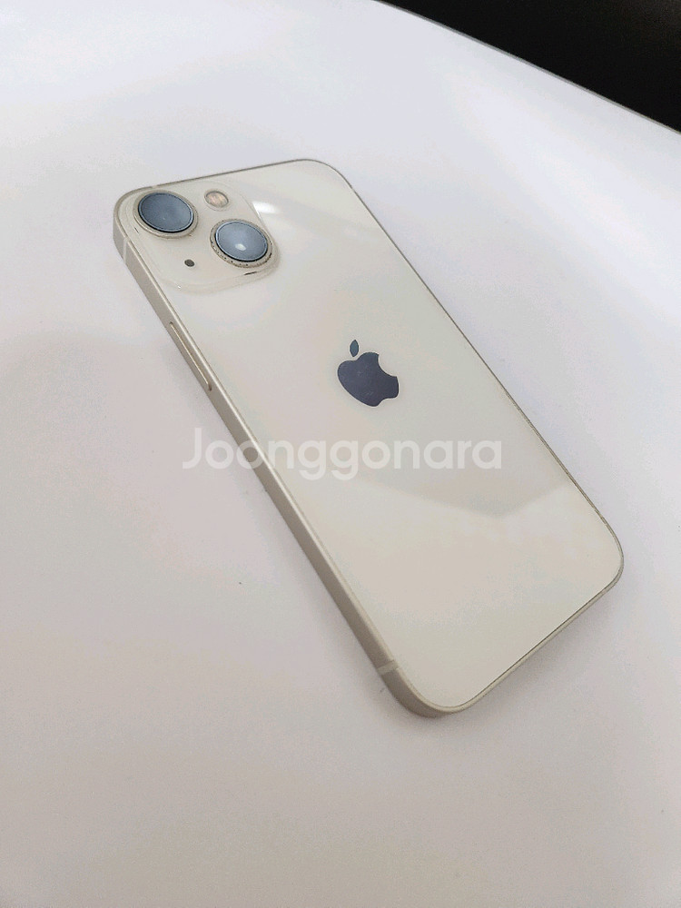 아이폰13미니 무잔상 배터리84% 128기가 스타라이트--4