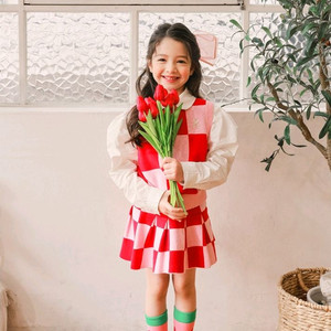 플라잉페페 니트 스커트 세트S사이즈