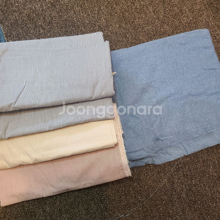 스트라이프 원단(셔츠 4벌 분량)--0