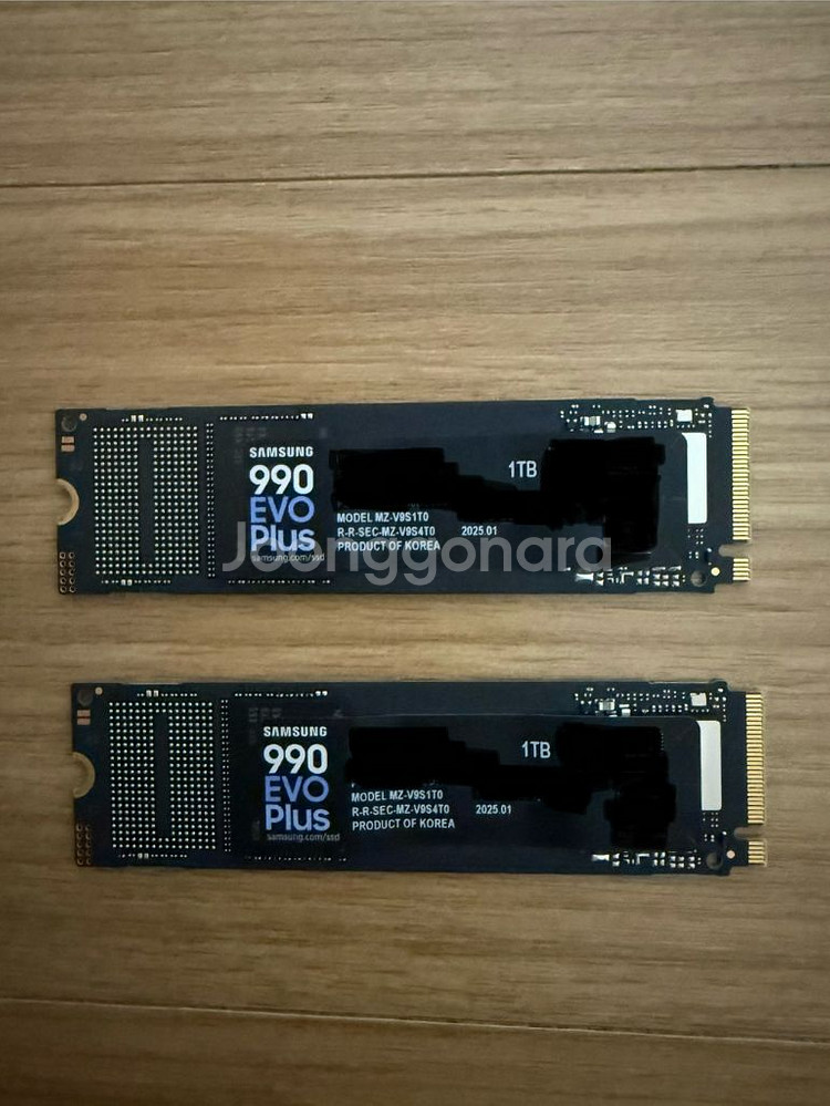 SSD 990 EVO Plus NVMe 1TB 2개 판매합니다.(개당가격)--1