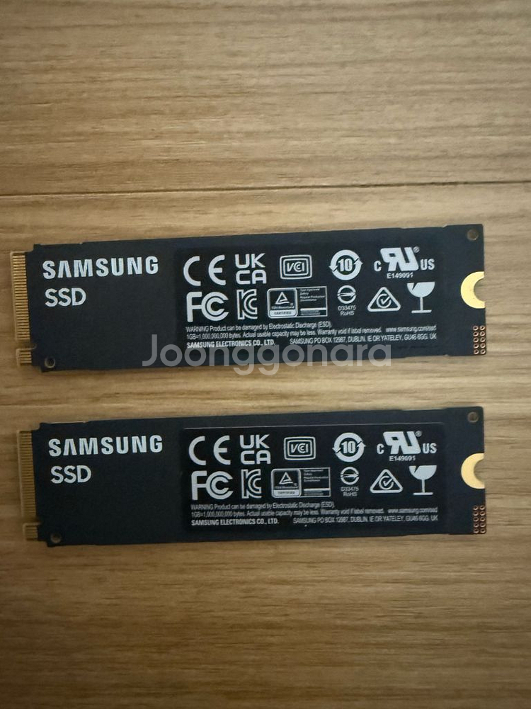 SSD 990 EVO Plus NVMe 1TB 2개 판매합니다.(개당가격)--2