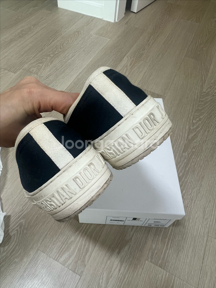 디올 오블리크 스니커즈 38--2