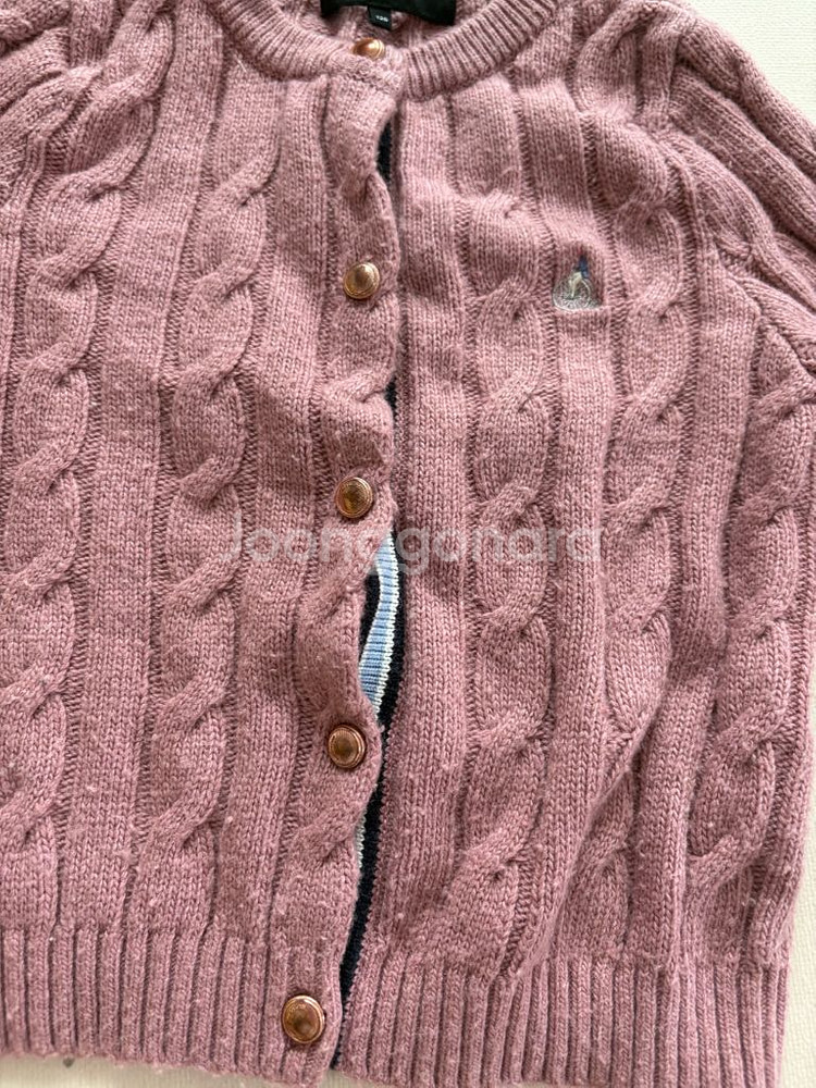 빈폴키즈 인디핑크 가디건 120--1