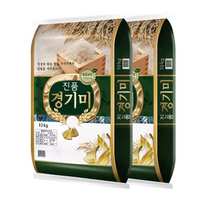 25년 올해햅쌀 상등급 진품경기미 쌀10kgx2포 무료배송61900원