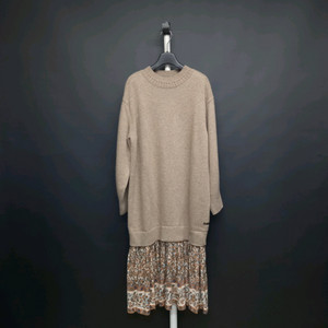 써스데이아일랜드 춘추동 모 니트 맥시 롱 원피스 55.66