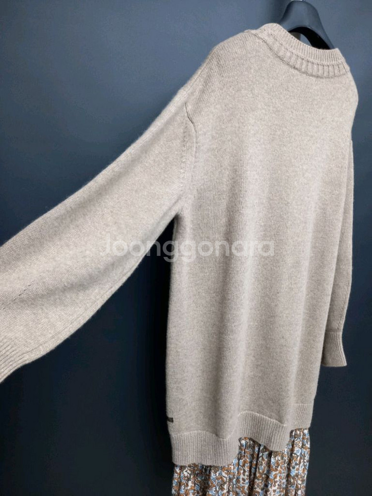 써스데이아일랜드 춘추동 모 니트 맥시 롱 원피스 55.66--4