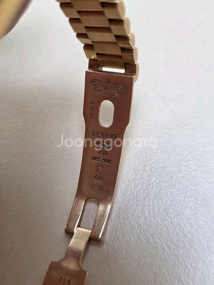 로렉스 골드 여자 금장시계 18K 레이디 데이트저스트 다이아몬드--8