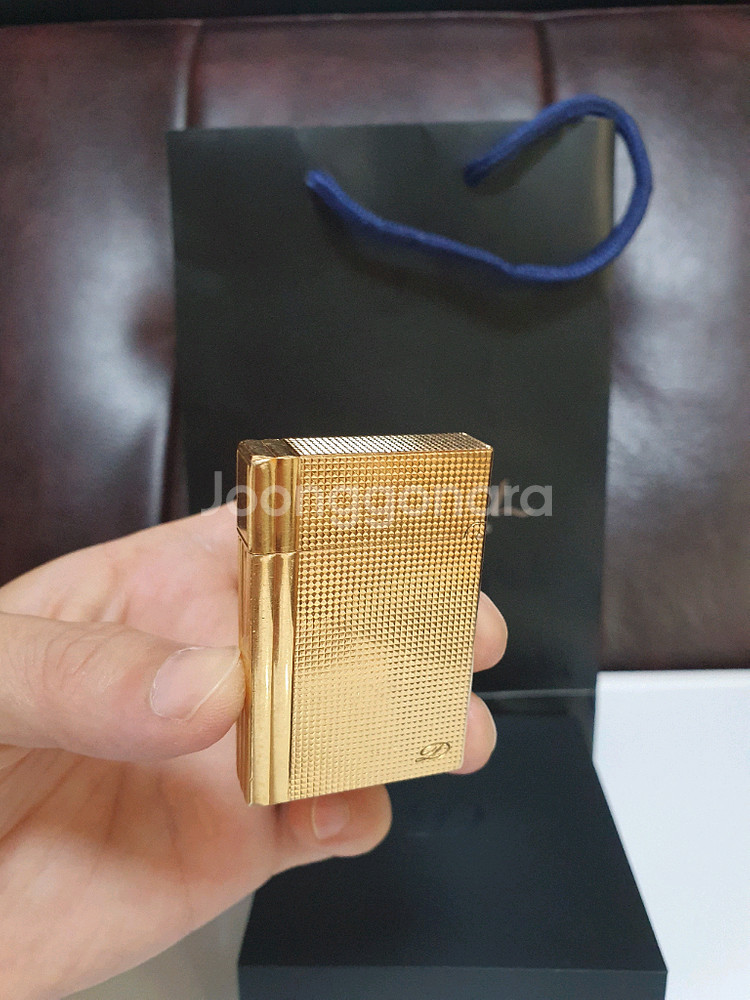 정품 듀퐁라이터 라인2 ca18260 개츠비 금장 듀퐁--1