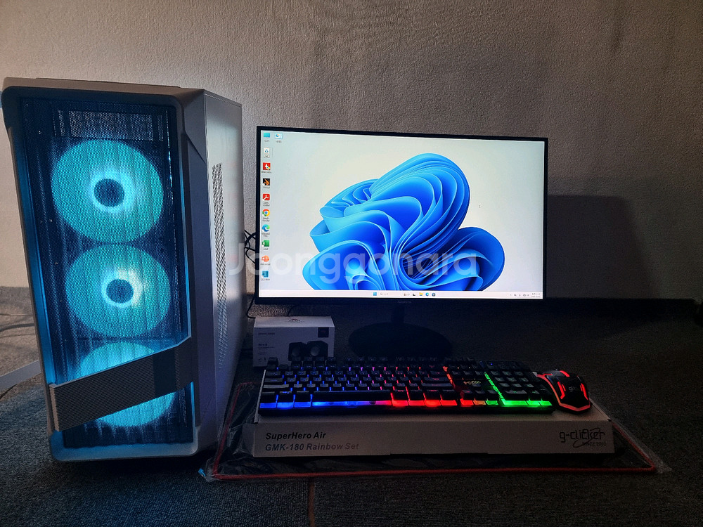 게이밍 컴퓨터 세트팝니다 롤.서든.피파.오버워치.발로란트.PC.피시.포토샵.사무용--3