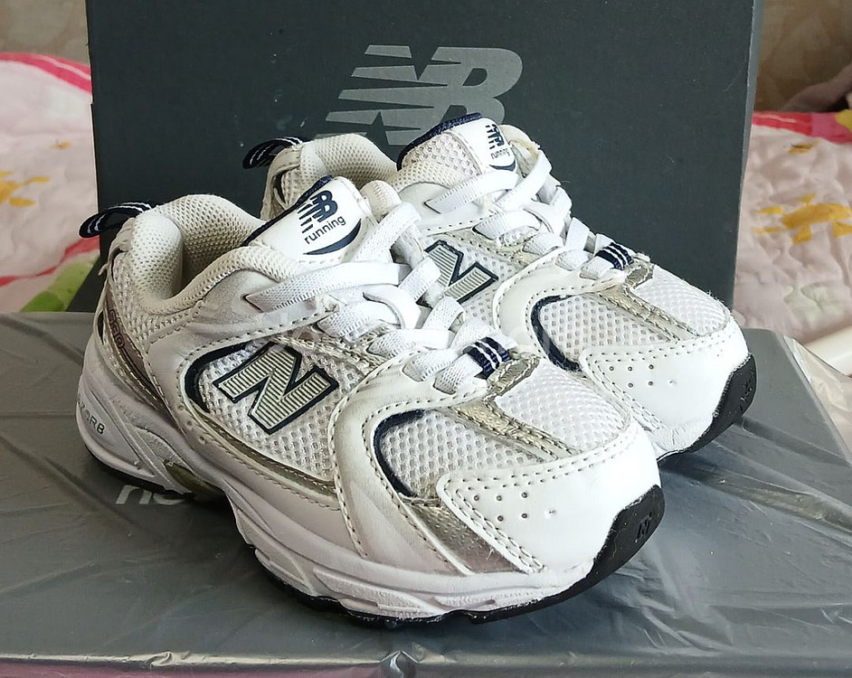 뉴발란스키즈 530 화이트스틸160운동화--1