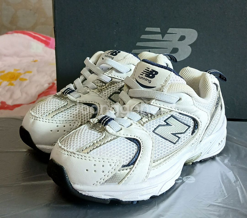 뉴발란스키즈 530 화이트스틸160운동화--0