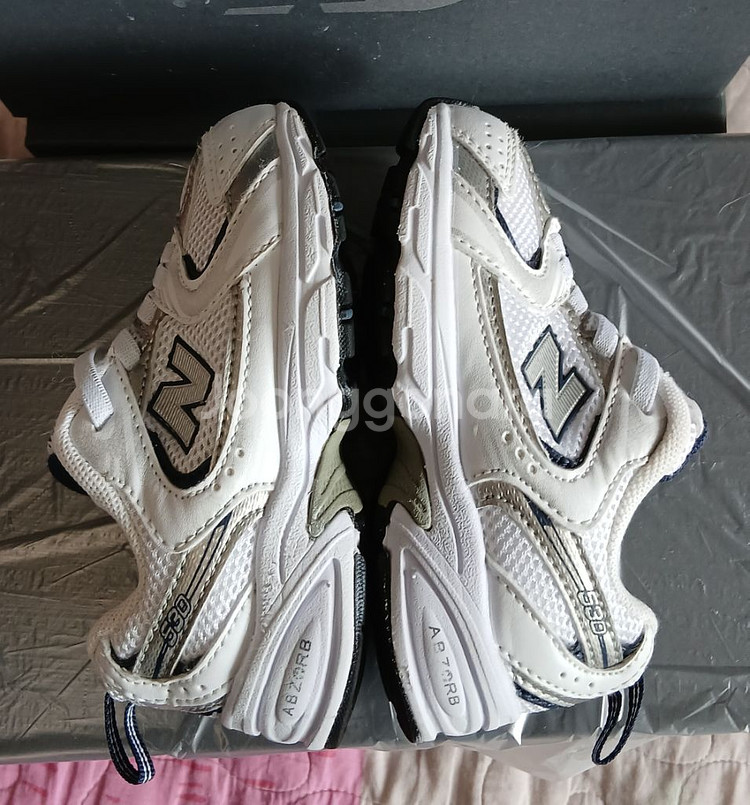 뉴발란스키즈 530 화이트스틸160운동화--4