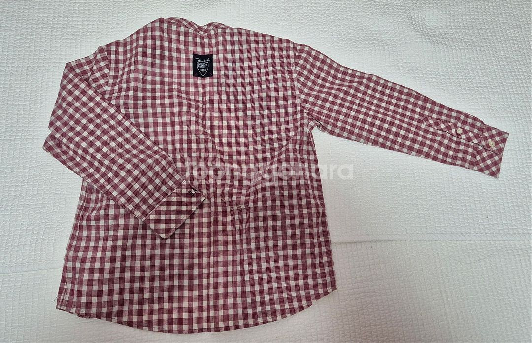 닥스키즈 체크 셔츠(사이즈 130)--0