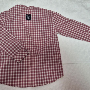 닥스키즈 체크 셔츠(사이즈 130)