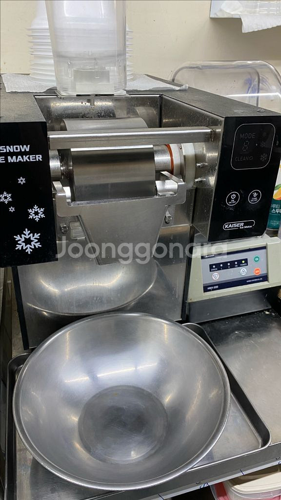 카페 카이저 눈꽃빙수기 & 큐캔시머 자동 캔시머--0