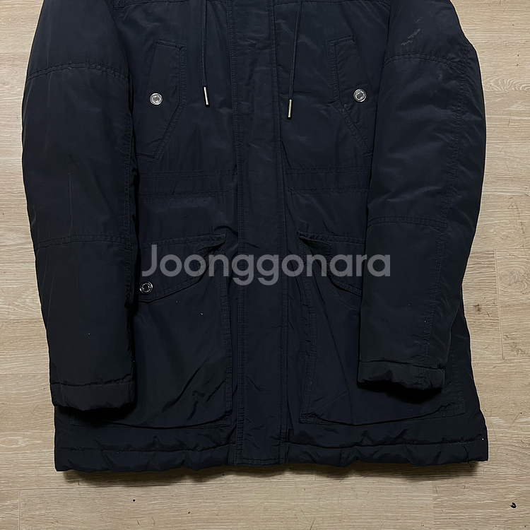 캘빈클라인 진스 여성 후드 야상 미디엄 패딩 점퍼 [네이비] L/100--2