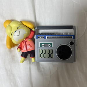 동물의 숲 쿠지 A상 여울이 라디오 알람시계