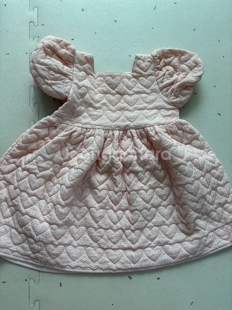 아이마이미 하트 퀼팅 원피스--1