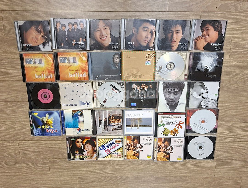 CD/DVD 모음 (가요 클래식 찬송가 영화 애니매이션--1