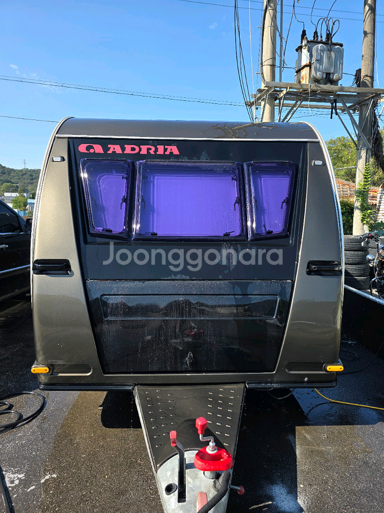 캠핑 카라반 트레일러--0