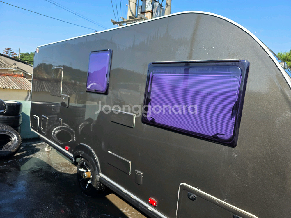 캠핑 카라반 트레일러--1