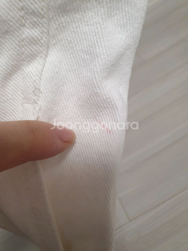 타임 화이트 데님 자켓--1