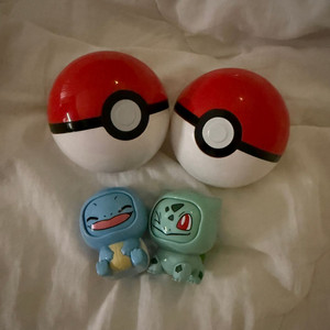 포켓몬 페이스 피규어 + 몬스터볼 일괄