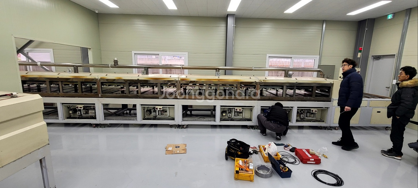 터널식 열풍건조기, 컨베어 건조기, 켄베어 열풍 건조기--0