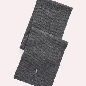 폴로 랄프로렌 남여공용 립니트 울 목도리