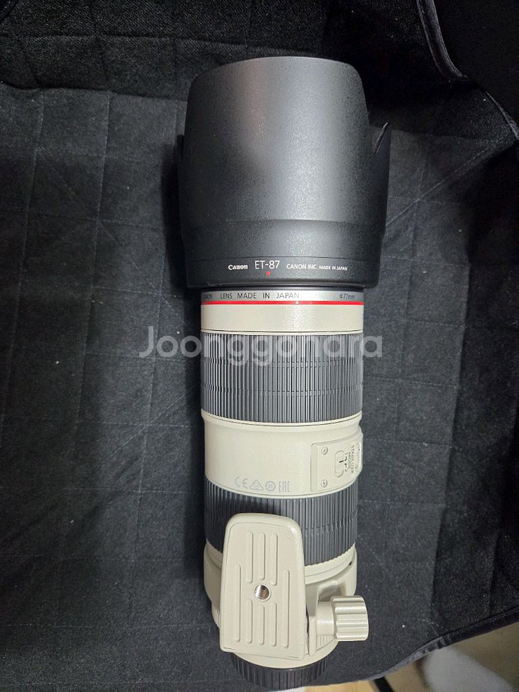 캐논 Canon 70-200mm f2.8 ii 줌렌즈 신품급 박스 새아빠--3
