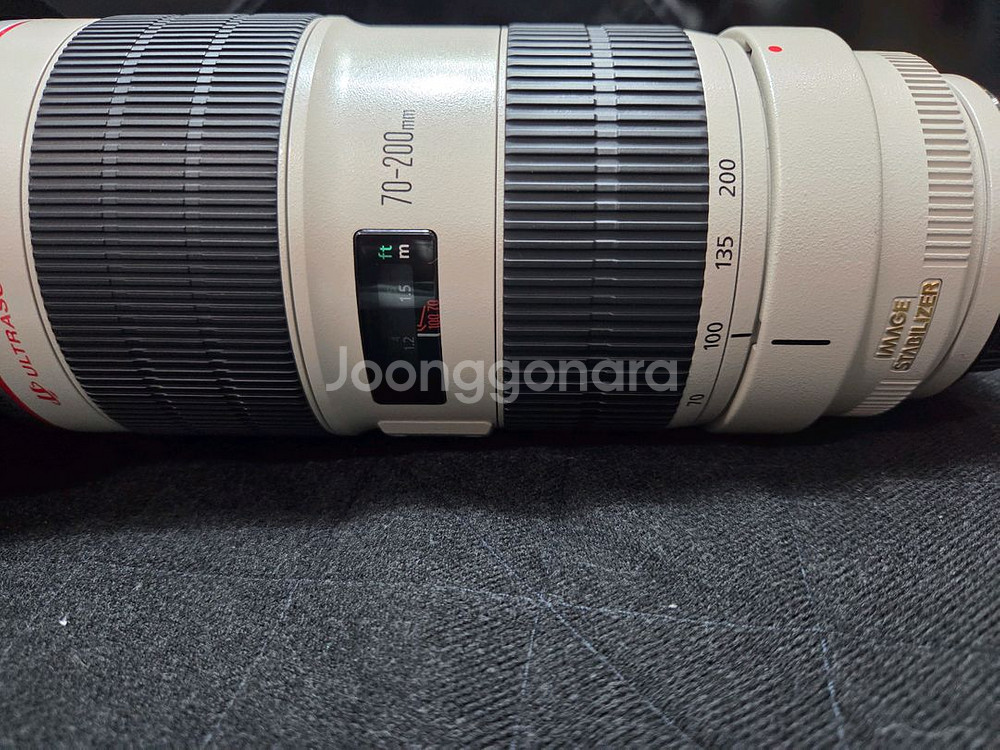 캐논 Canon 70-200mm f2.8 ii 줌렌즈 신품급 박스 새아빠--4