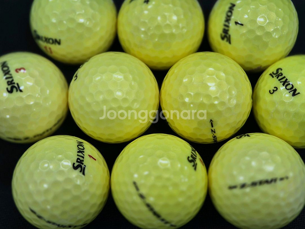 무배 스릭슨 제트스타 형광 A급이상 60개 로스트볼--0